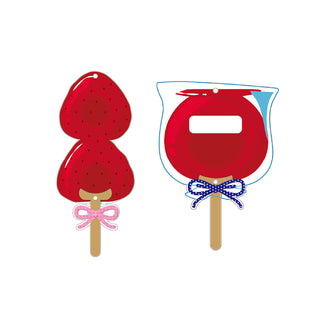 フルーツ飴缶バッジフレーム(全2種)