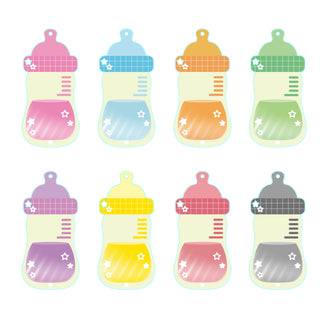 ほにゅうびん缶バッジフレーム(全8色)