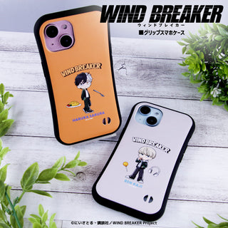 WIND BREAKER iPhone用 耐衝撃グリップケース