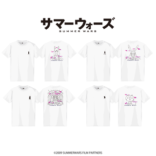 サマーウォーズ 両面デザイン Tシャツ
